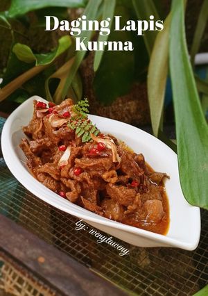 Foto resep Daging Lapis Kurma