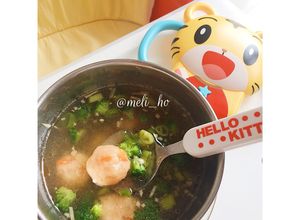 Foto resep Sop Bola-bola Salmon (MPASI 1y+)