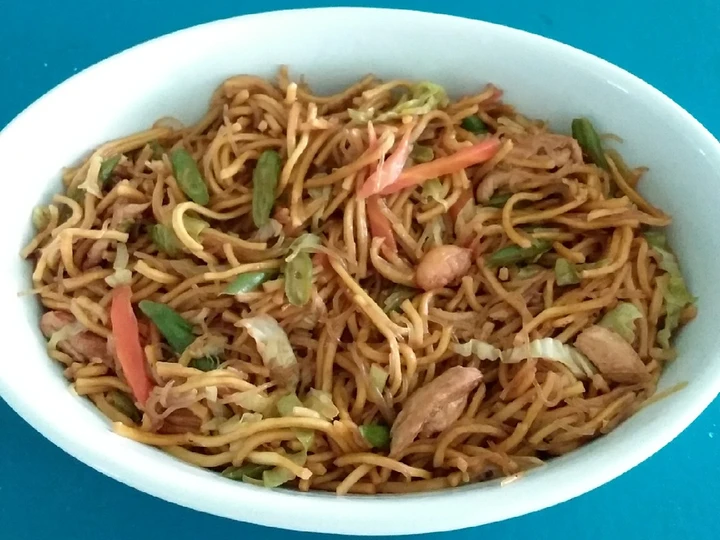Easy Way Make Mom&amp;#39;s Beef Chow Mein 😍😋🐂🍝🍗🥗 the Can Spoil the Tongue Delicious