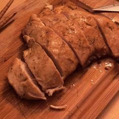 Healthy chicken breast (oven toaster) A picture of Healthy chicken breast (oven toaster).