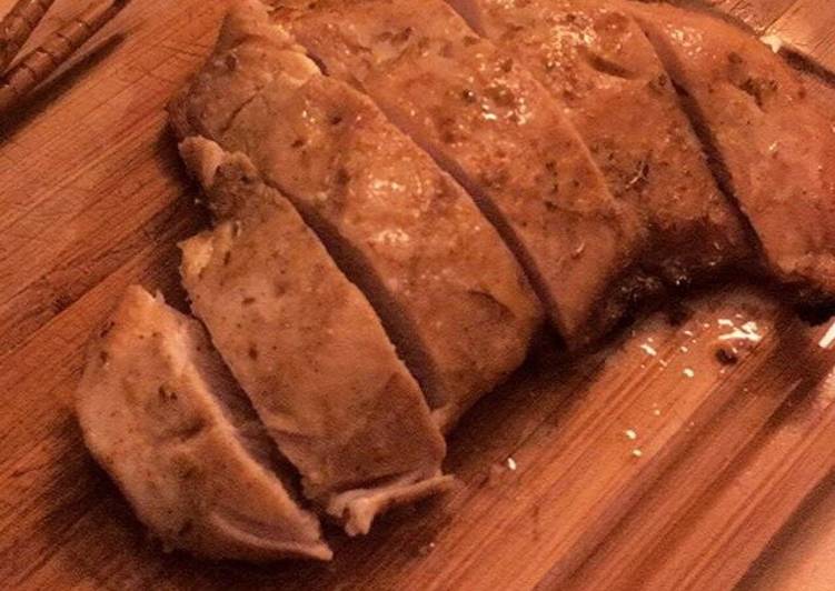 Steps to Make Super Quick Homemade Healthy chicken breast (oven toaster)