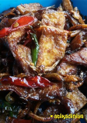 Foto resep Orek Telur dan Tahu (Pedes Manis) 😙