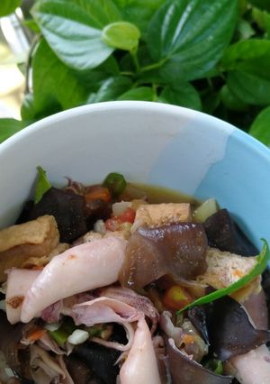 Foto resep 15. Tumis Cumi Asin-Jamur- Tahu Ala Bunda