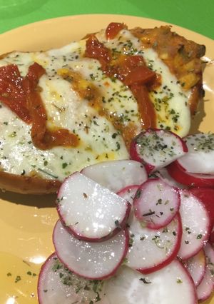 Una foto de Zapallo Anco al Horno Relleno A mi Manera