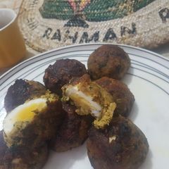 A picture of Boiled egg cutlets ramadhan specials.