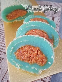 Foto resep Mochi Gulung Wijen Isi Kacang