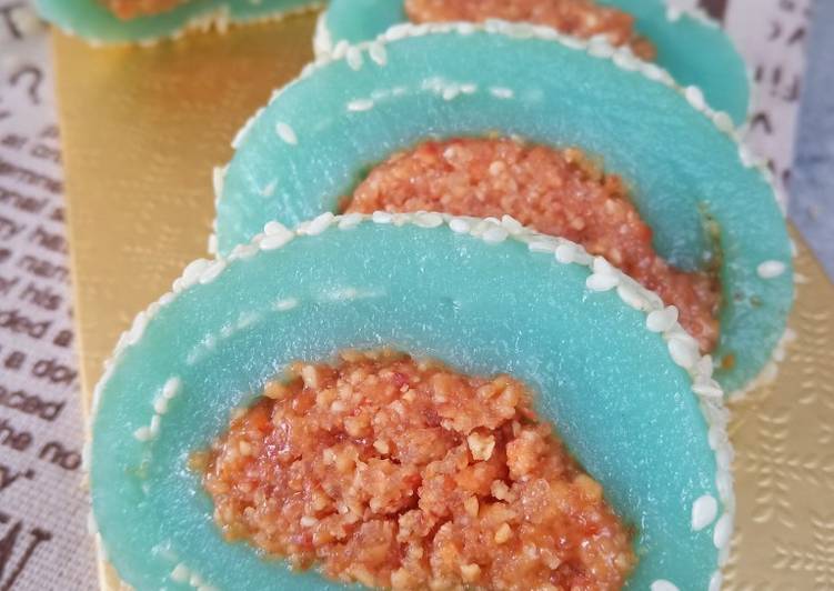 Resep Mochi Gulung Wijen Isi Kacang Enak dan Antiribet