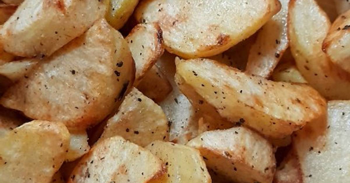 Batata Doce frita na airfryer Receita por Silvia - Cookpad