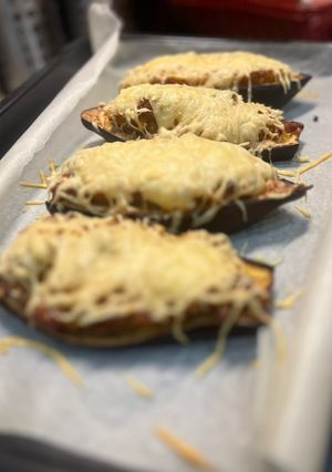 Töltött padlizsán recept fotója