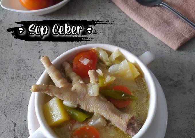 Resep Sop Ceker Oleh Ella Hadibroto Cookpad