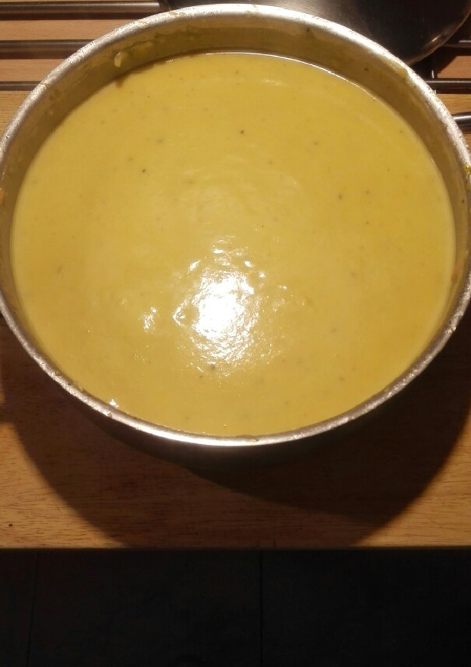 Una foto de Sopa crema de verduras