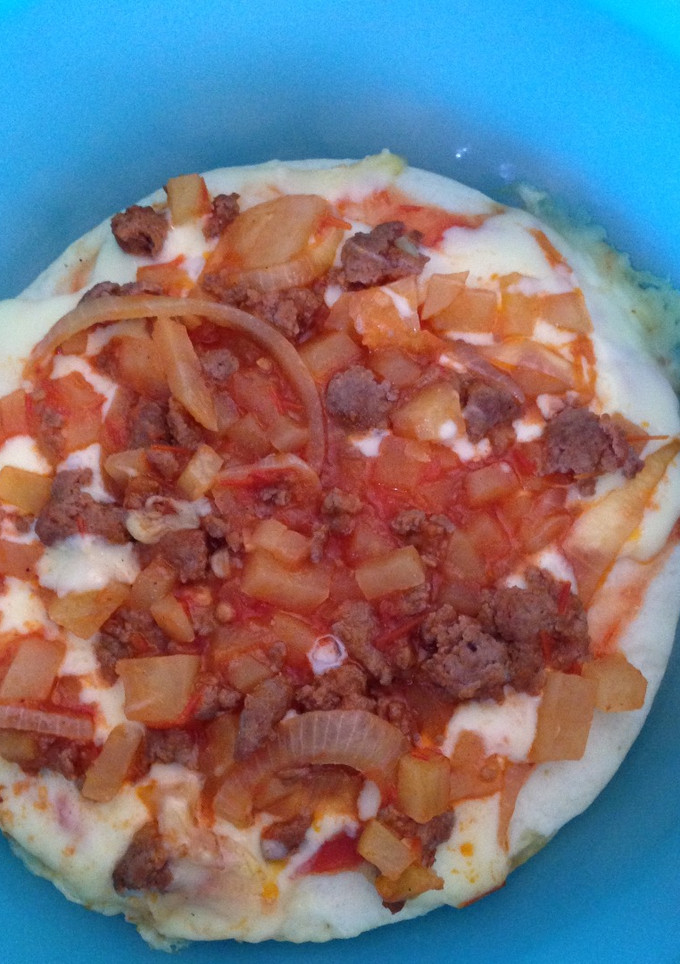 Foto resep Pizza Daging Jamur Mudah