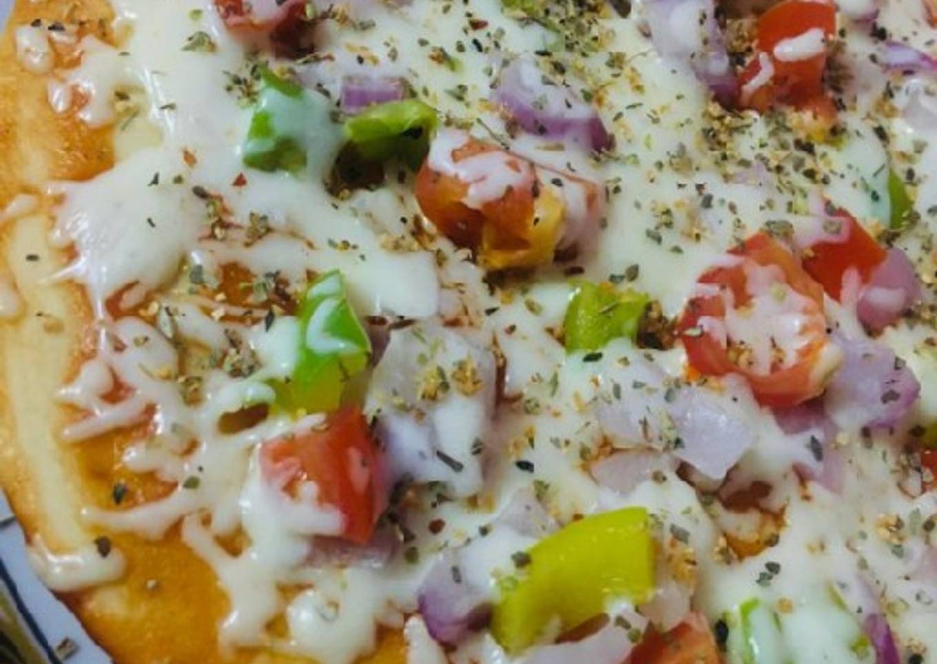 Veg Loaded Pizza (Snack)
