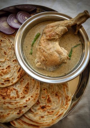 A picture of Chicken Kali Mirch (Pepper Sauce).