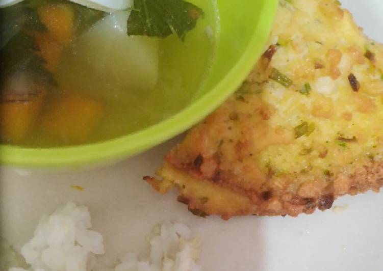 Resep Sup Bening &amp; Omelet Tahu (non msg) #5resepterbaruku, Sempurna