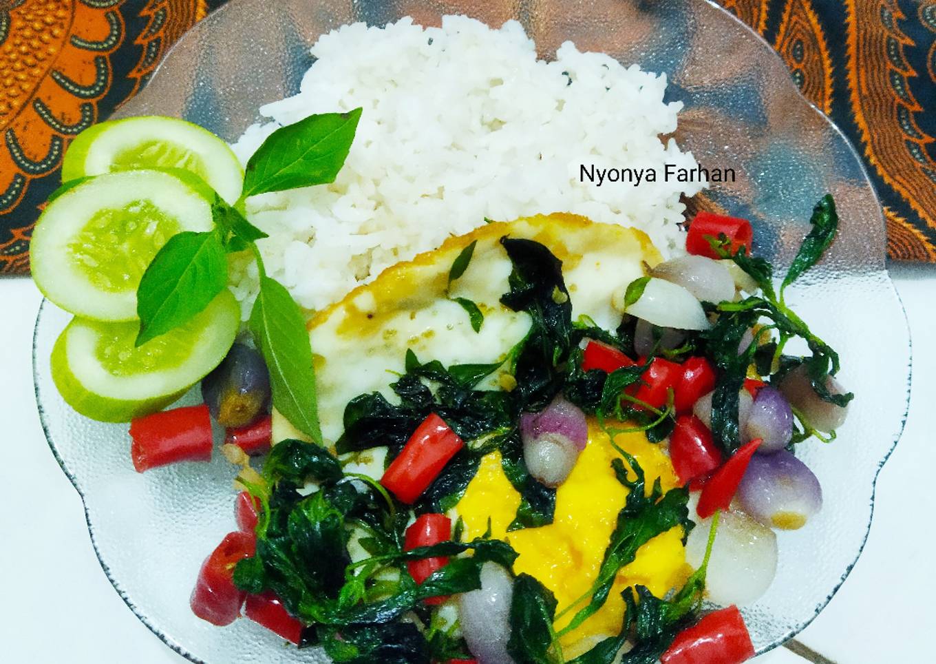 Nasi Telur Kemangi