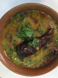MUDDI PALLYA (Spinach+Fenugreek leaves in thick lentil curry)