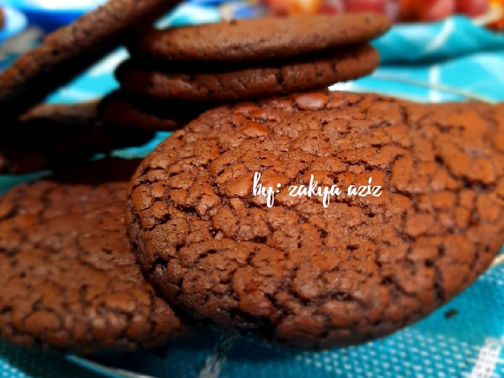 Resep Crinkle Cookies Anti Gagal