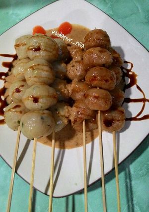 Foto resep cilok ranjau empukk boncabe