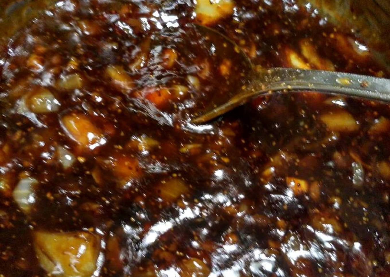 Black pepper sauce