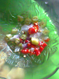 Foto resep Sambal matah no tomat no jeruk nipis