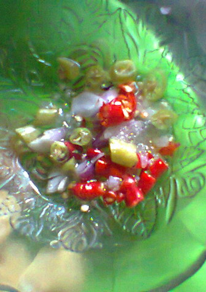 Foto resep Sambal matah no tomat no jeruk nipis