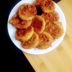A picture of Pin wheel samosa.