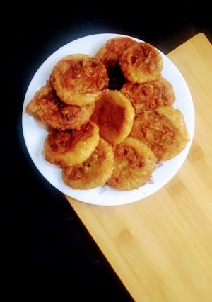 A picture of Pin wheel samosa.