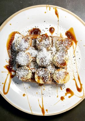 Une photo de Gaufre gourmande IG bas
