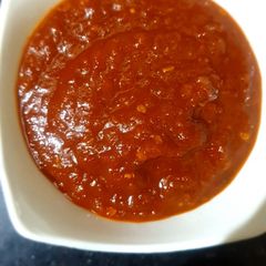 Momos chutney A picture of Momos chutney.