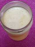 Jugo de papaya y maracuyá