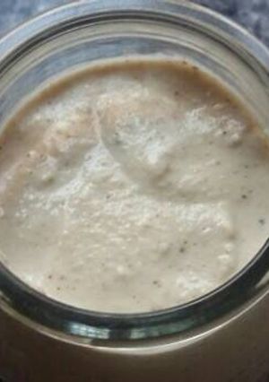 Una foto de Queso crema de castañas de cajú