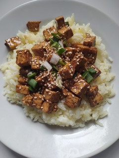 Una foto de Tofu Teriyaki