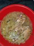 Pollo a la cebolla