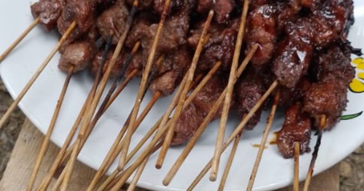 Resep Sate Daging Rasanya Maknyus
