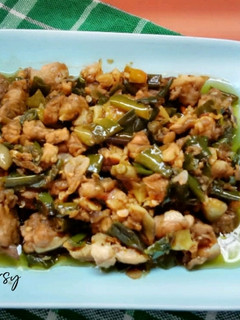Foto resep Oseng Tempe Ayam Lombok Ijo