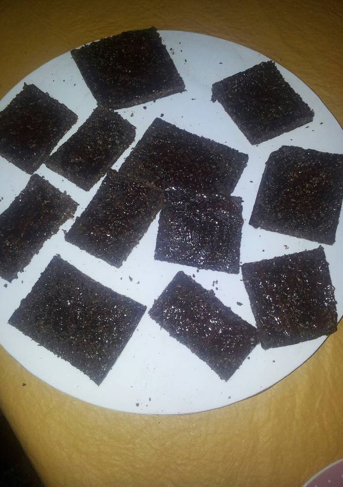 Una foto de Brownies light de chocolate