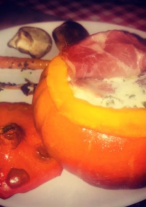 Une photo de Potimarrons farcis saveur d’automne