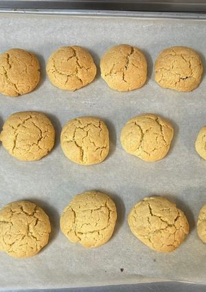 A picture of Egg Yolk Cookies.