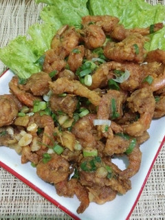 Foto resep Udang Saus Telur Asin Ekonomis