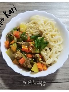 Foto resep Mie + Kari Daging Nendaaang 🤤