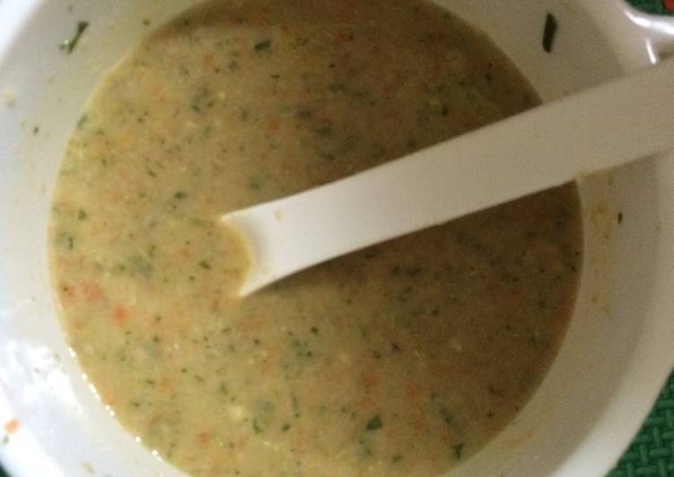 Resep Mpasi 8 bulan (soup daging sapi), Enak Banget