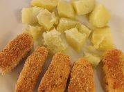 Una foto de sobras de pollo horno