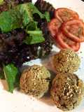 Bolitas vegetarianas de lentejas