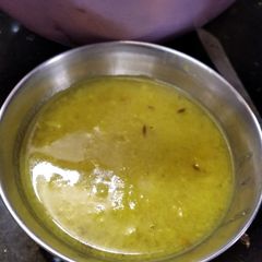 A picture of Yellow Dal.