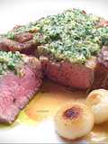 Veal Chop with Piedmontese Salsa Verde