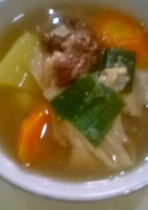 Foto resep Sop kembang tahu dgn daging sapi