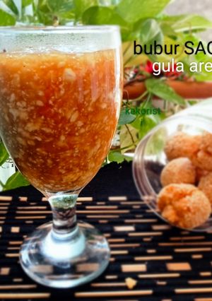Foto resep Bubur Sagu Gula Aren