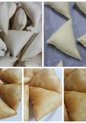 صورة لوصفة سمبوسة بف بالجبنة