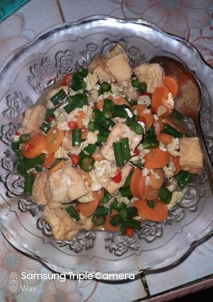 Foto resep Capcay tahu sayur